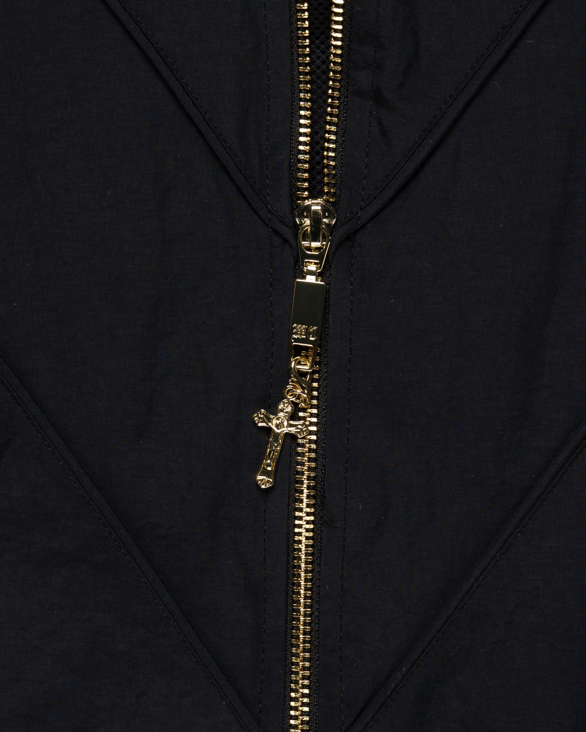 Willy Chavarria "Bad Boy" black track jacket
