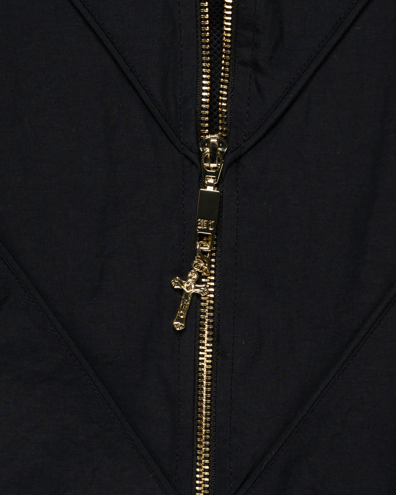 Willy Chavarria "Bad Boy" black track jacket thumbnail