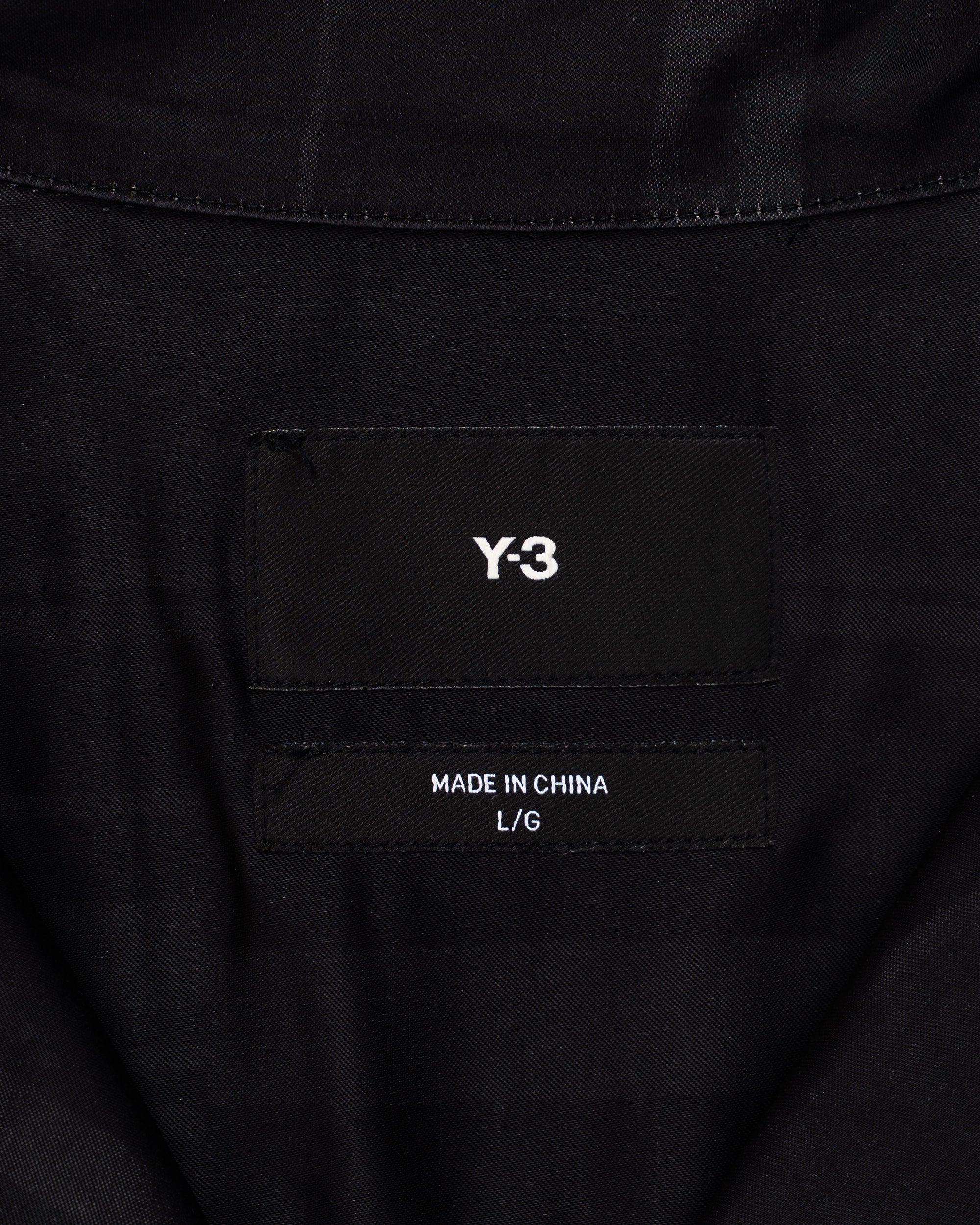 Y-3 Oversized Cupro Blend Overshirt