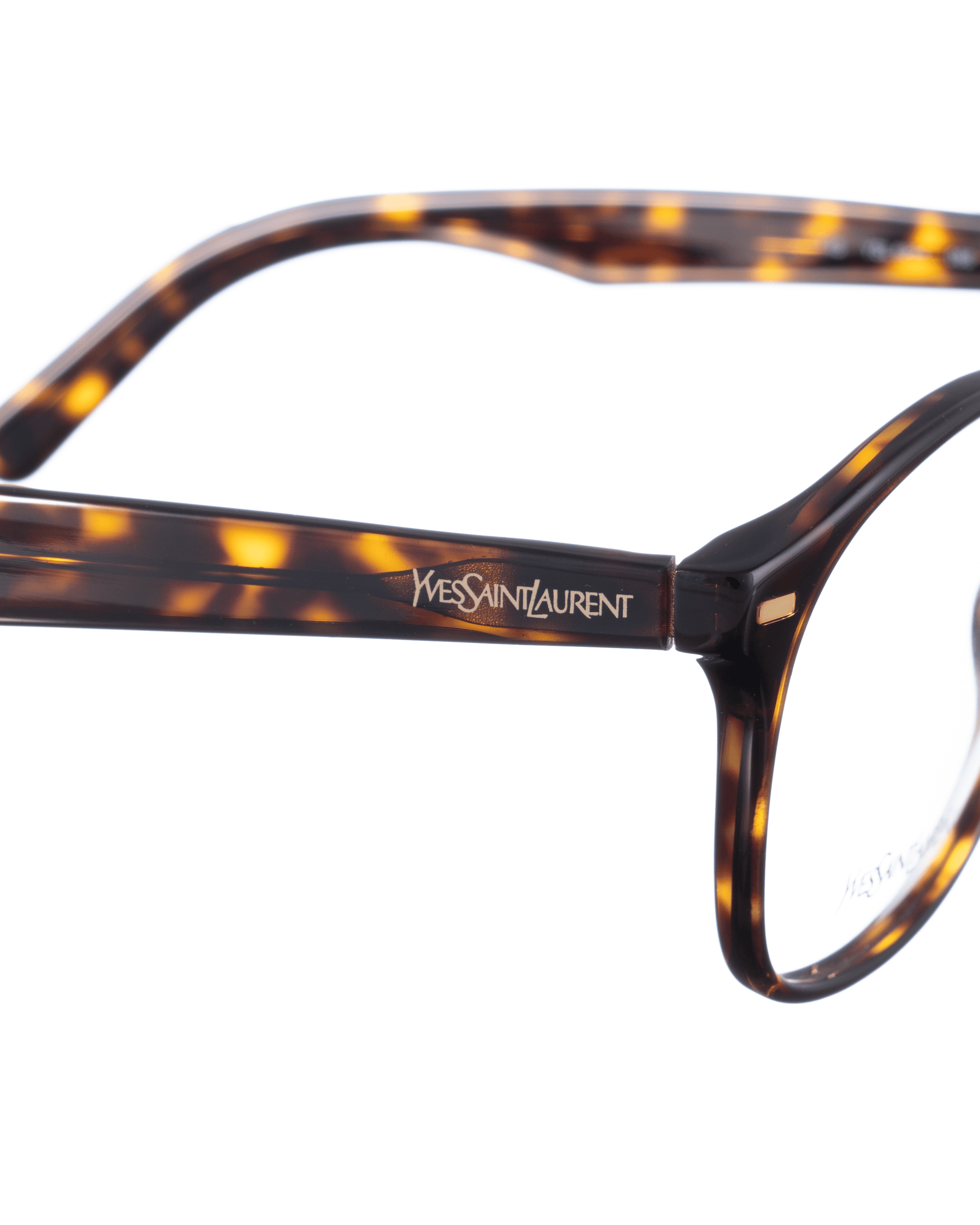 Yves Saint Laurent Oversized Nerd Havana glasses