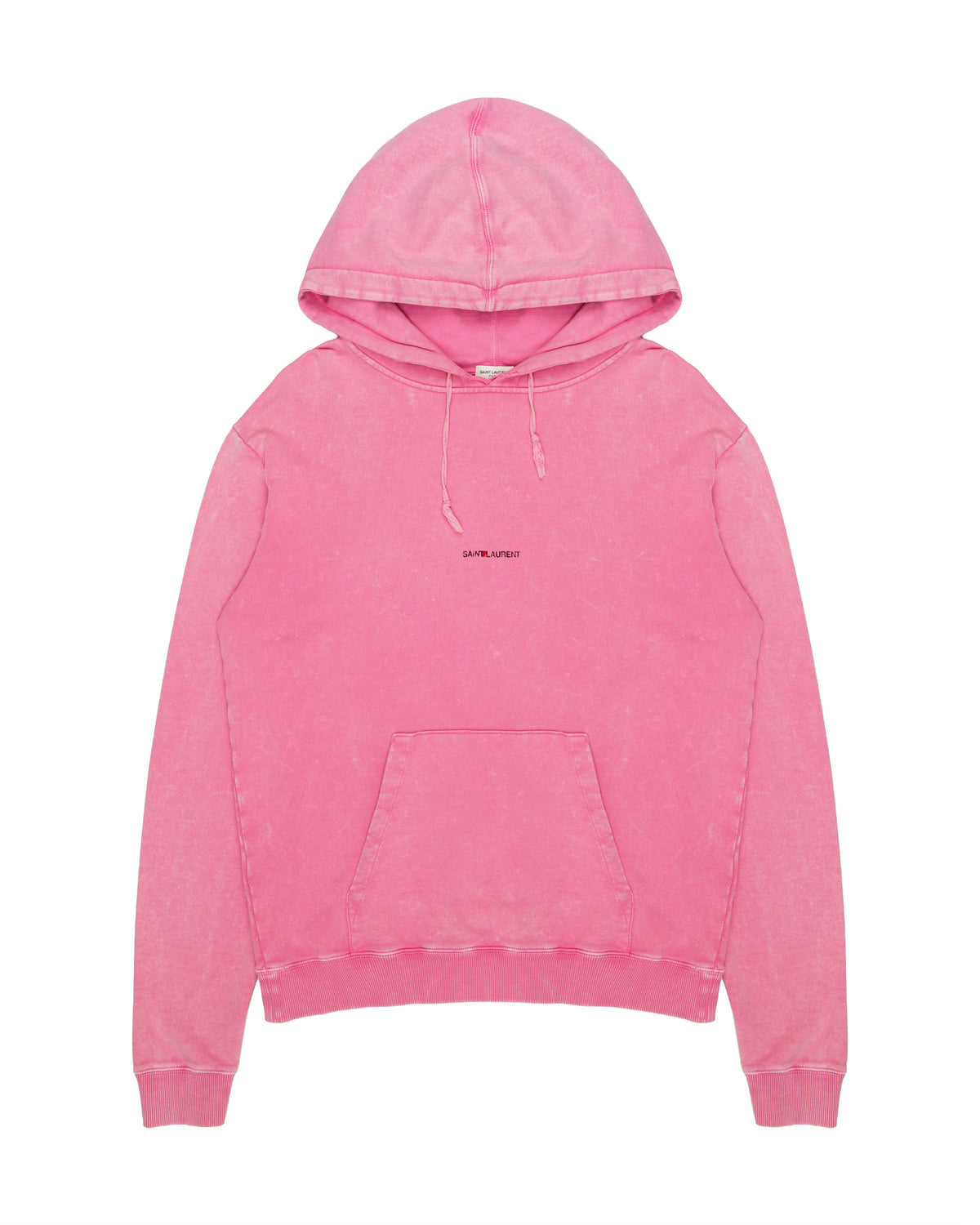Yves Saint Laurent Rive Gauche powder pink hoodie