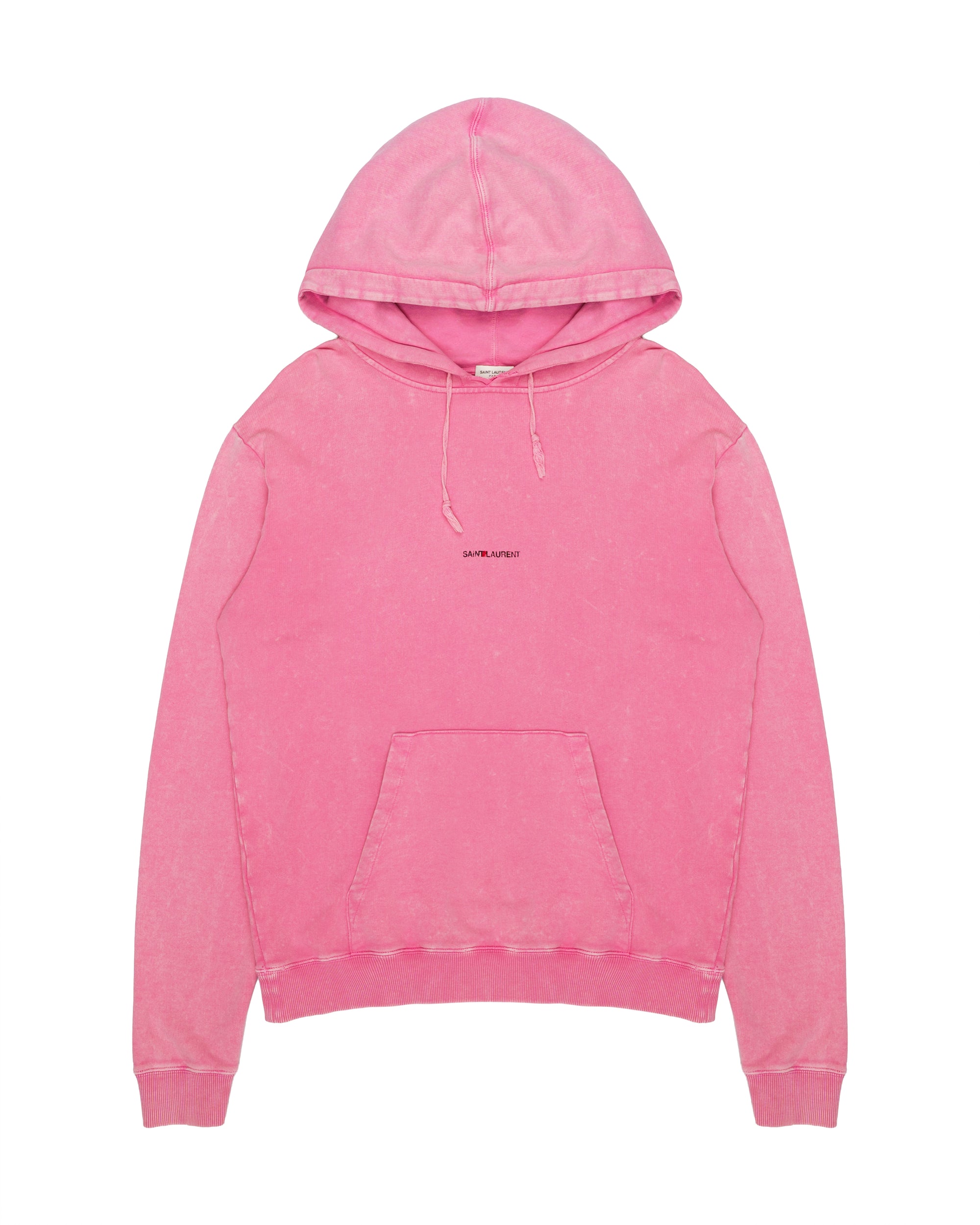 Yves Saint Laurent Rive Gauche powder pink hoodie