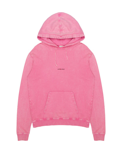 Yves Saint Laurent Rive Gauche powder pink hoodie
