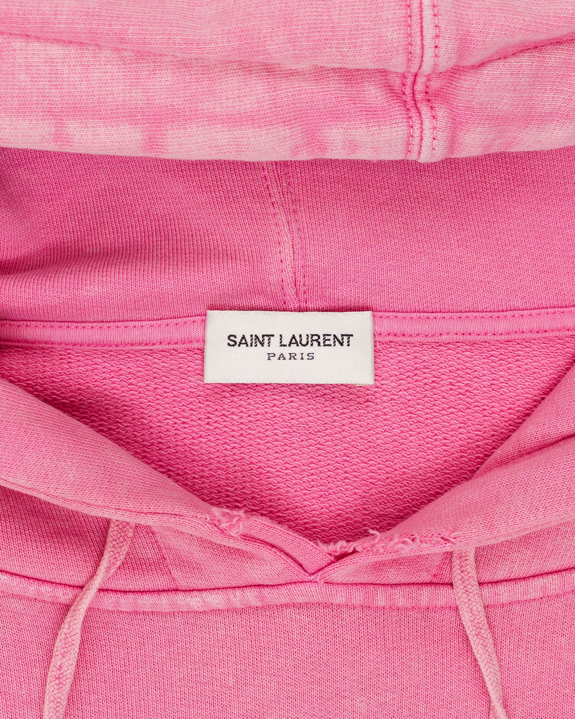 Yves Saint Laurent Rive Gauche powder pink hoodie Saint Laurent