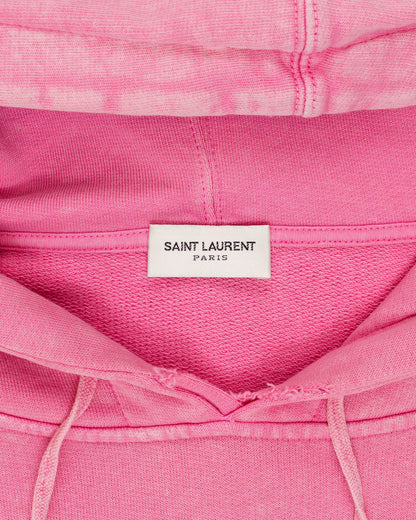 Yves Saint Laurent Rive Gauche powder pink hoodie Saint Laurent