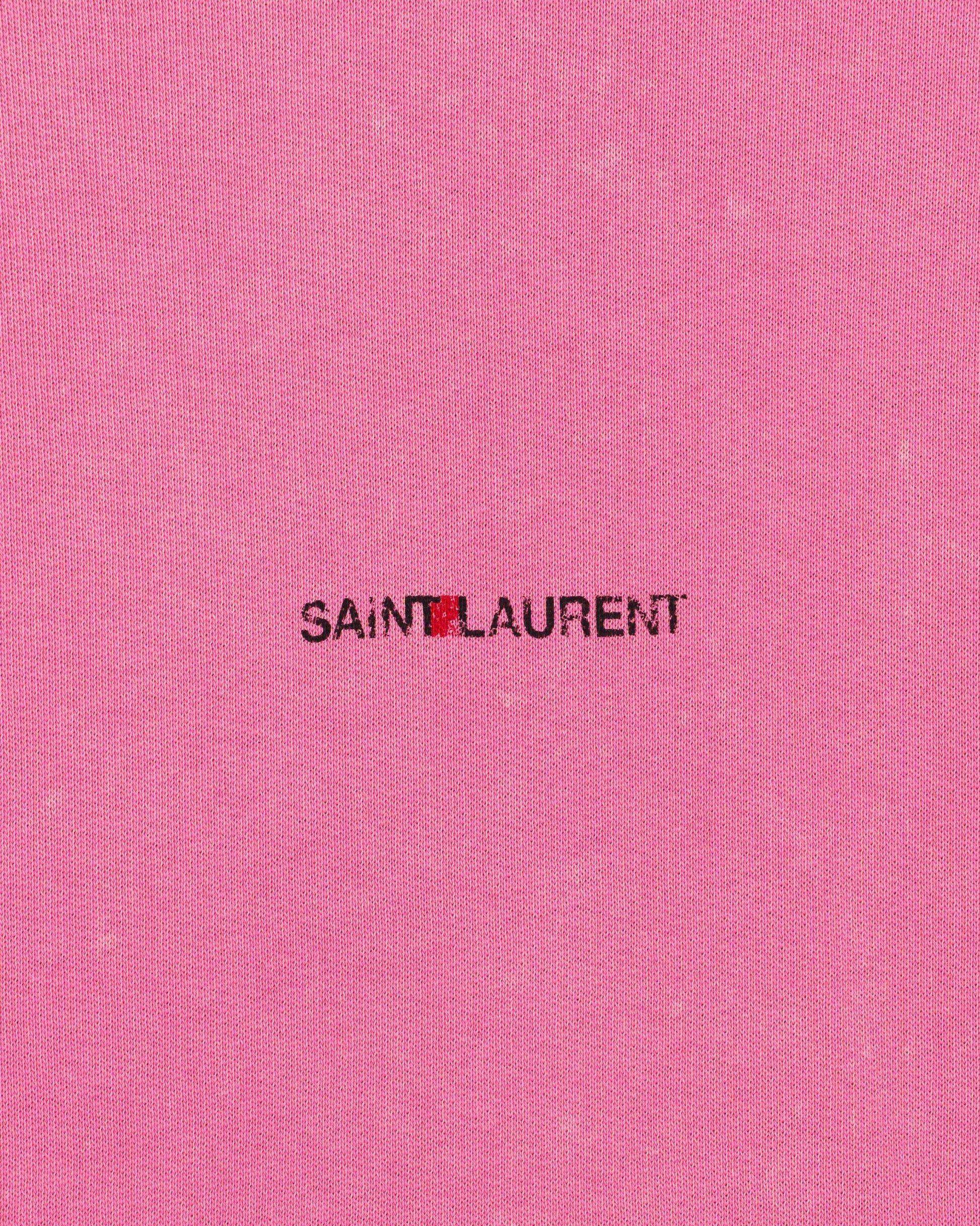 Yves Saint Laurent Rive Gauche powder pink hoodie Saint Laurent