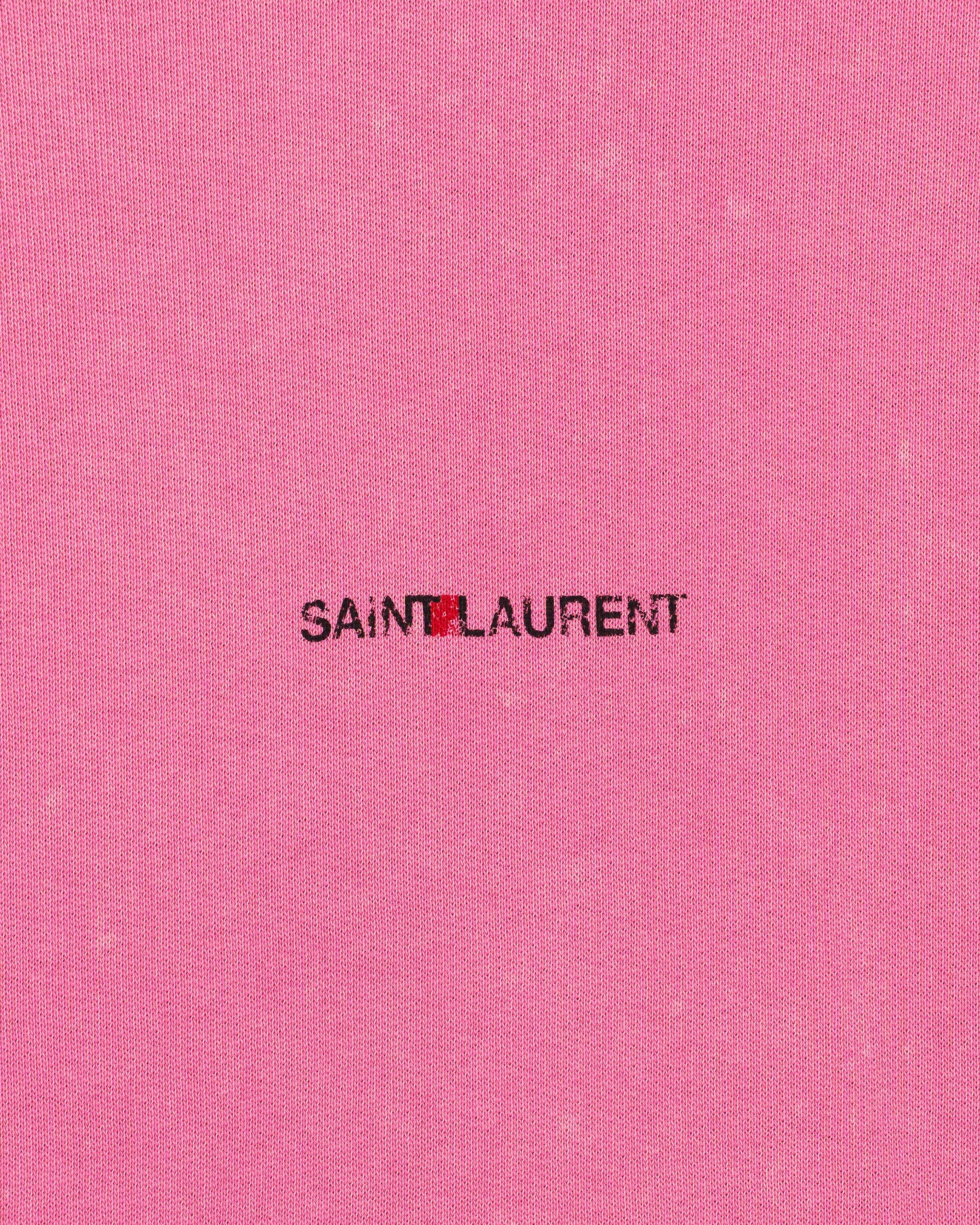 Yves Saint Laurent Rive Gauche powder pink hoodie