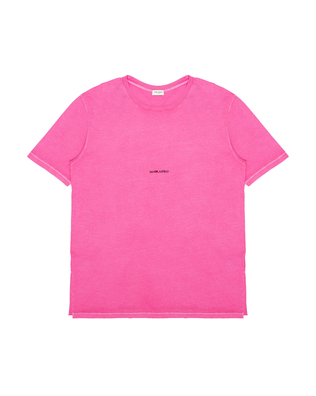 Yves Saint Laurent Rive Gauche powder pink t-shirt