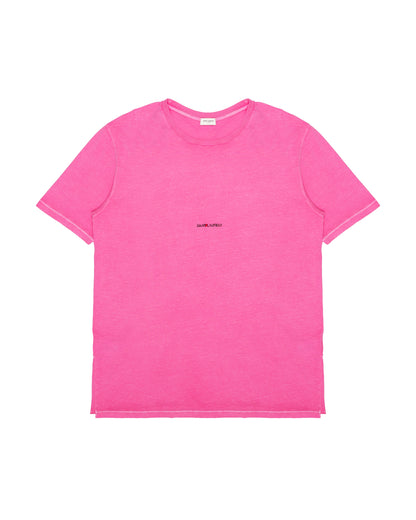 Yves Saint Laurent Rive Gauche powder pink t-shirt