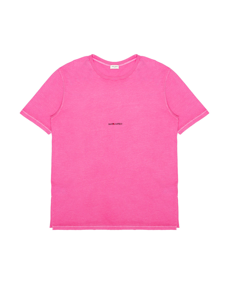 Yves Saint Laurent Rive Gauche powder pink t-shirt thumbnail