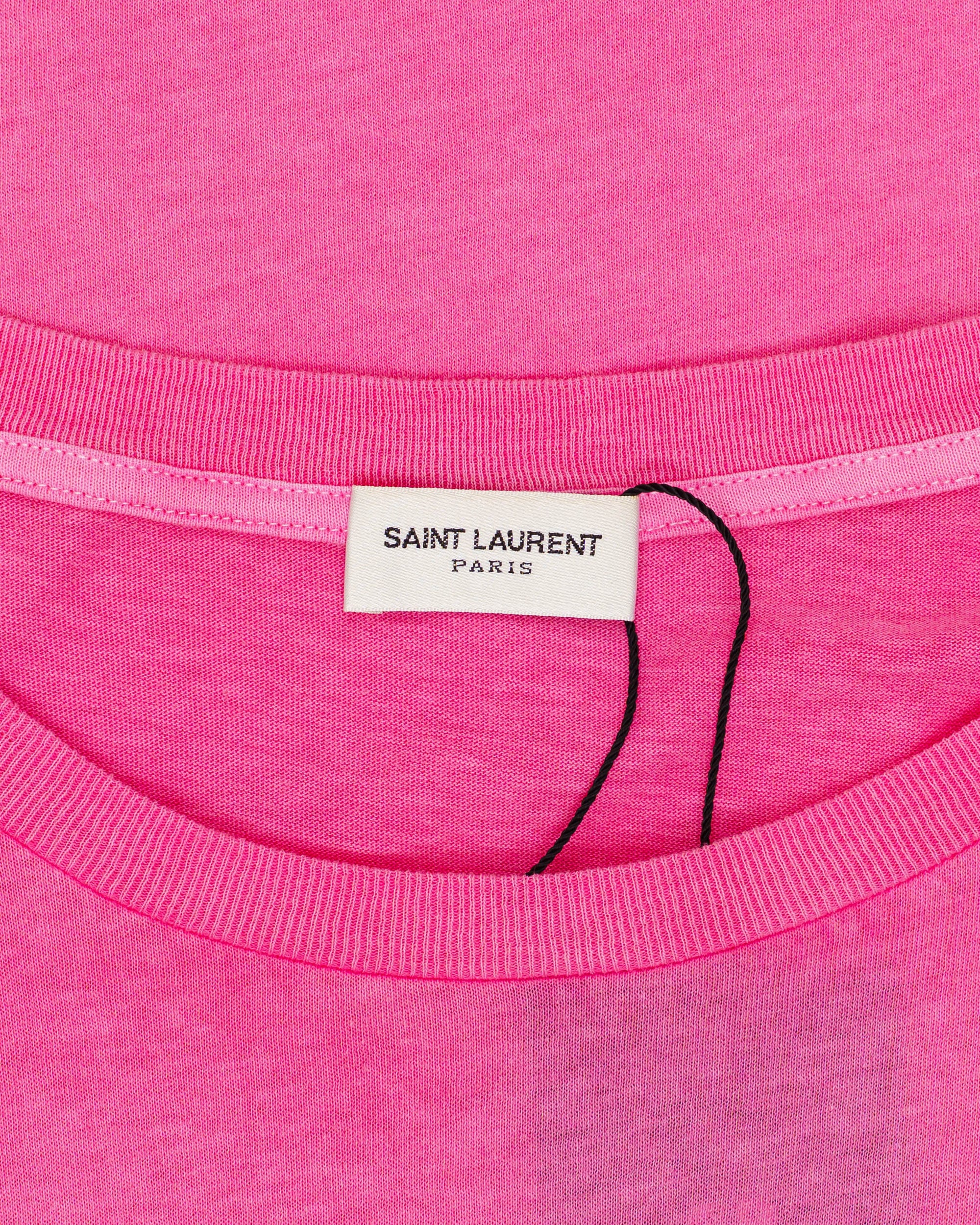 Yves Saint Laurent Rive Gauche powder pink t-shirt