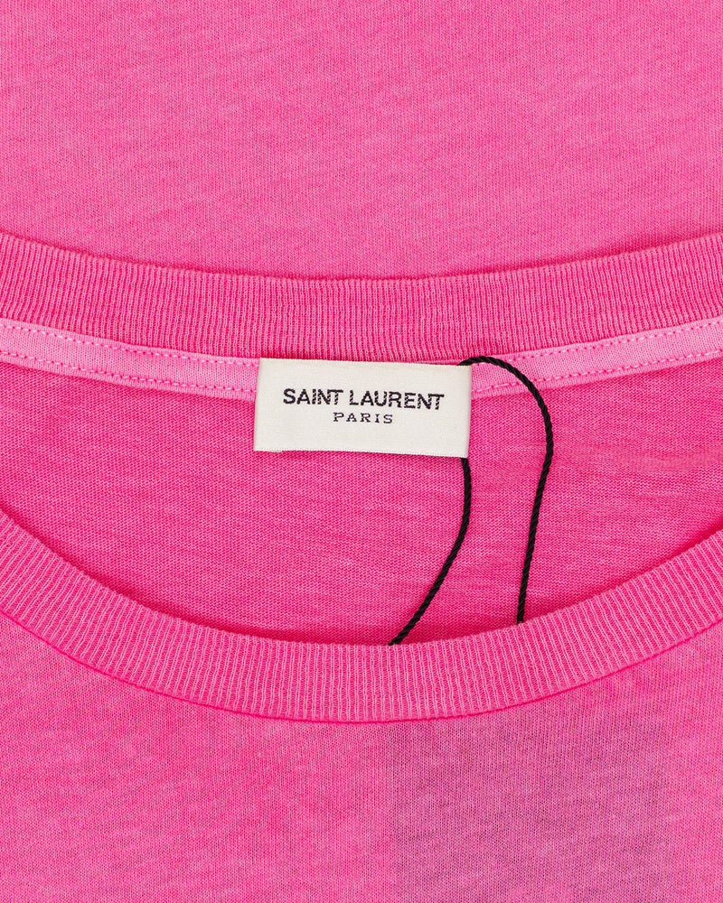 Yves Saint Laurent Rive Gauche powder pink t-shirt thumbnail