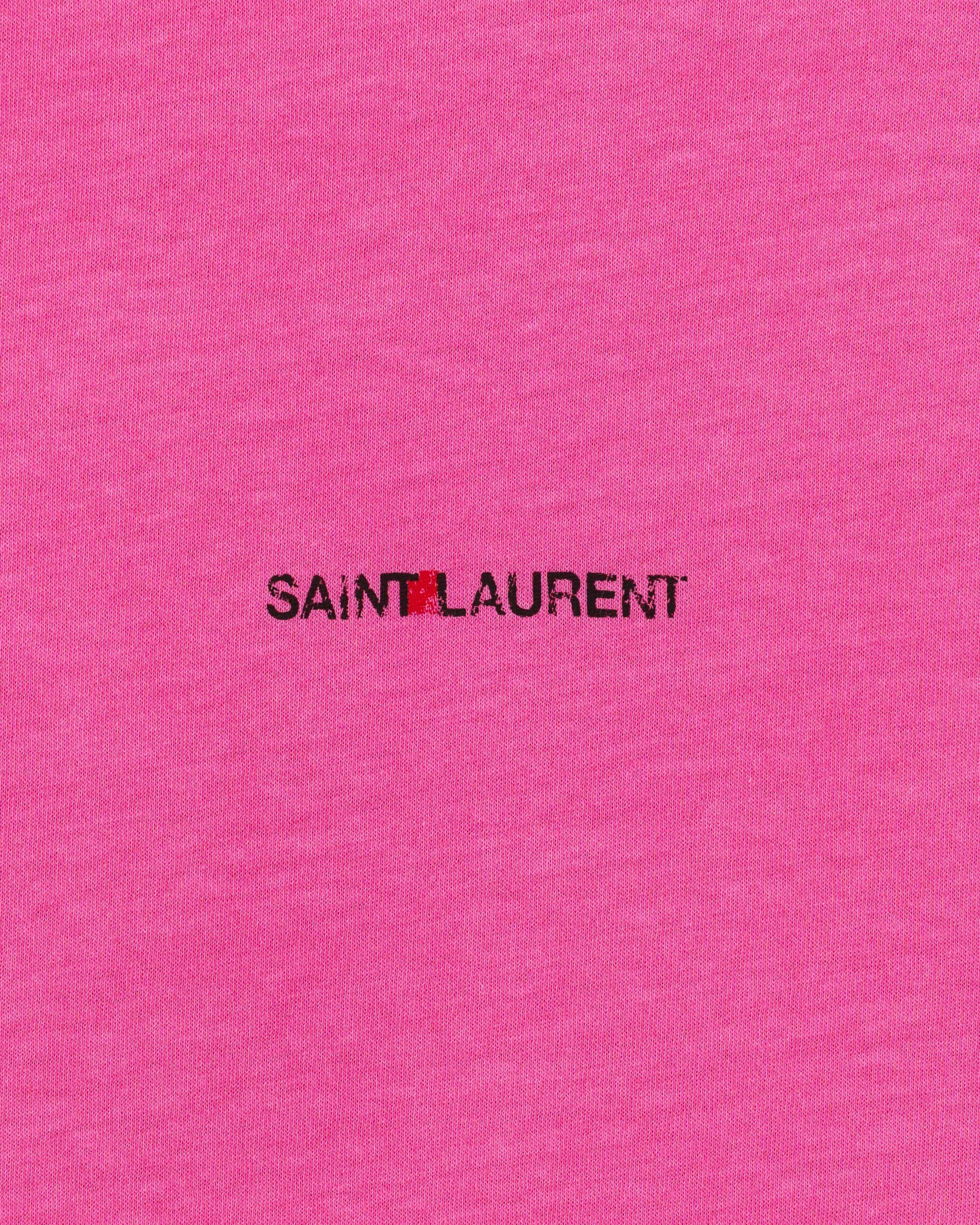 Yves Saint Laurent Rive Gauche powder pink t-shirt