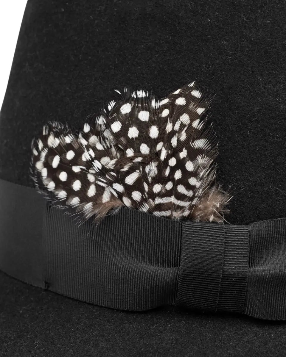 A Child Of The Jago "Stove Pipe" Obsidian hat