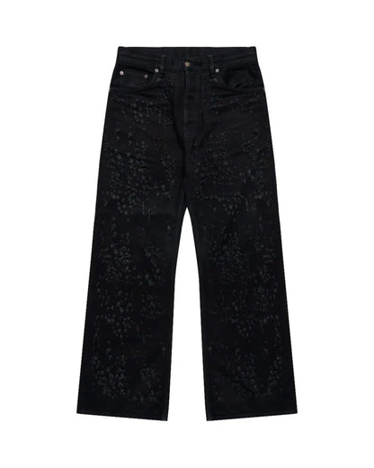 Acne Studios 2021M Night Sky distressed denim pants Acne Studios