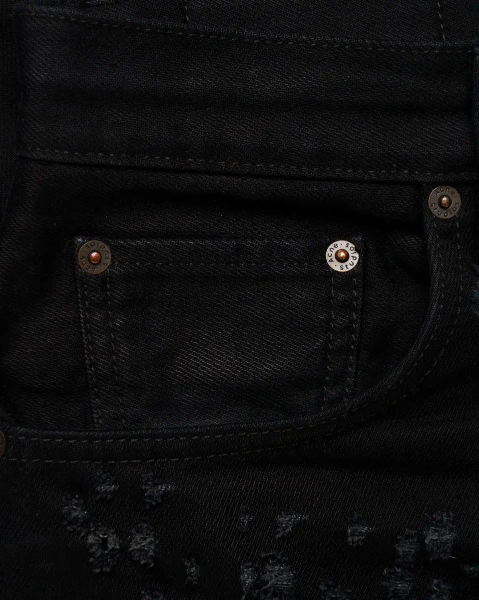 Acne Studios 2021M Night Sky distressed denim pants