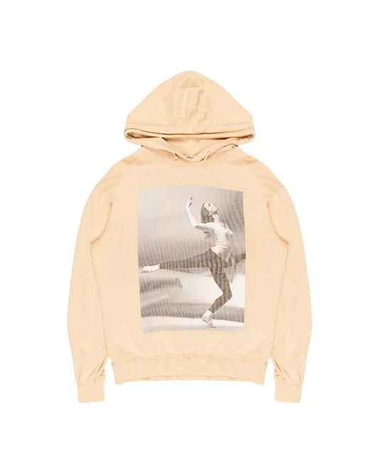 Acne Studios "La Ballete" dust peach hoodie Acne Studios