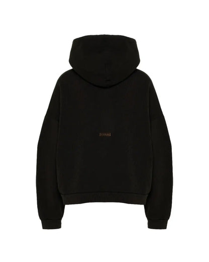 Acne Studios back logo patch hoodie Acne Studios