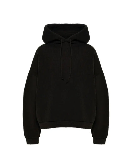 Acne Studios back logo patch hoodie Acne Studios