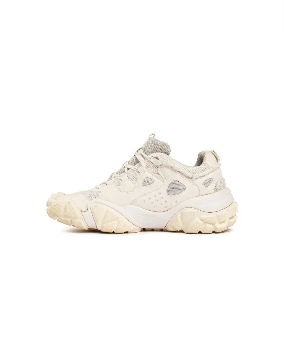 Acne Studios Boltzer faux suede white sneakers