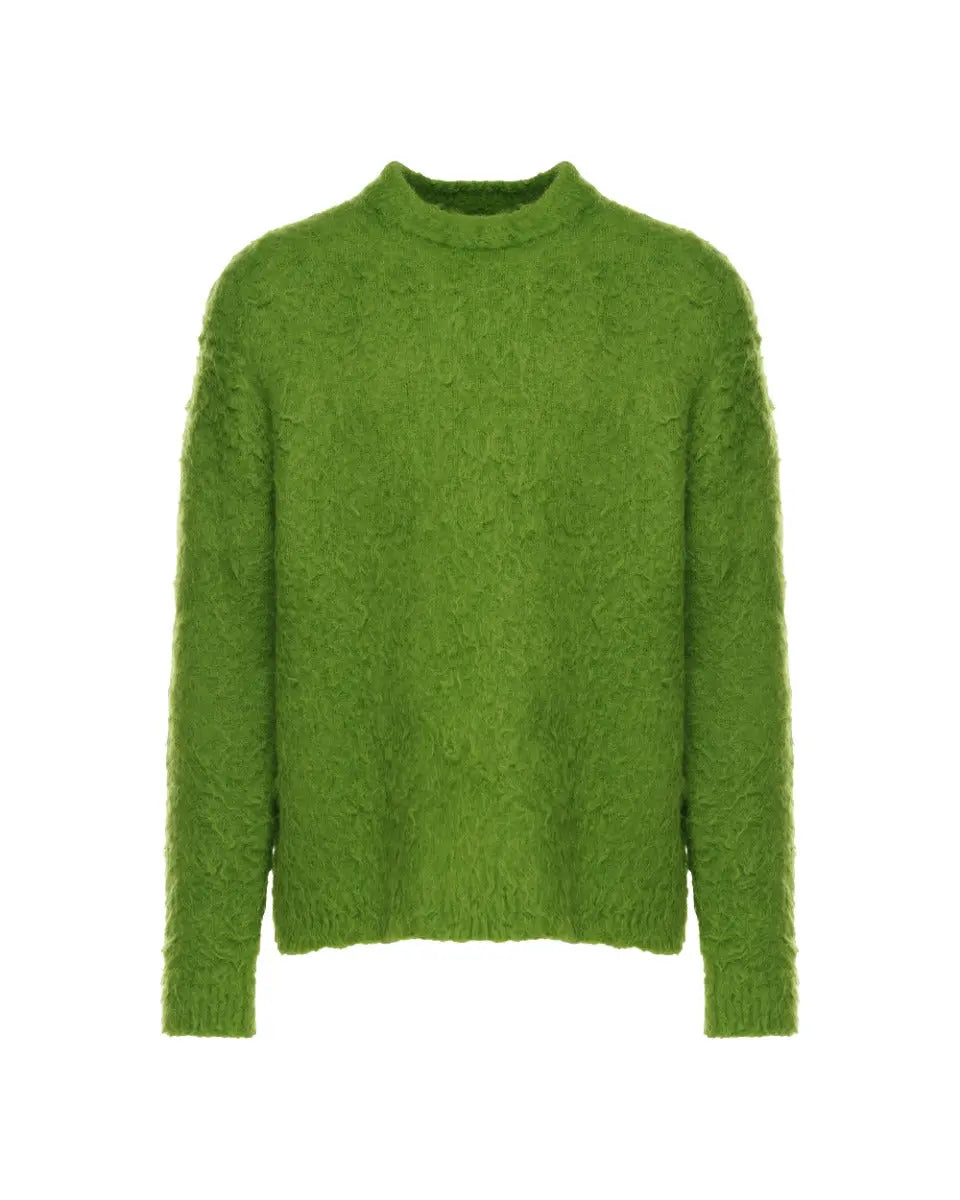Acne Studios brushed hair crewneck sweater