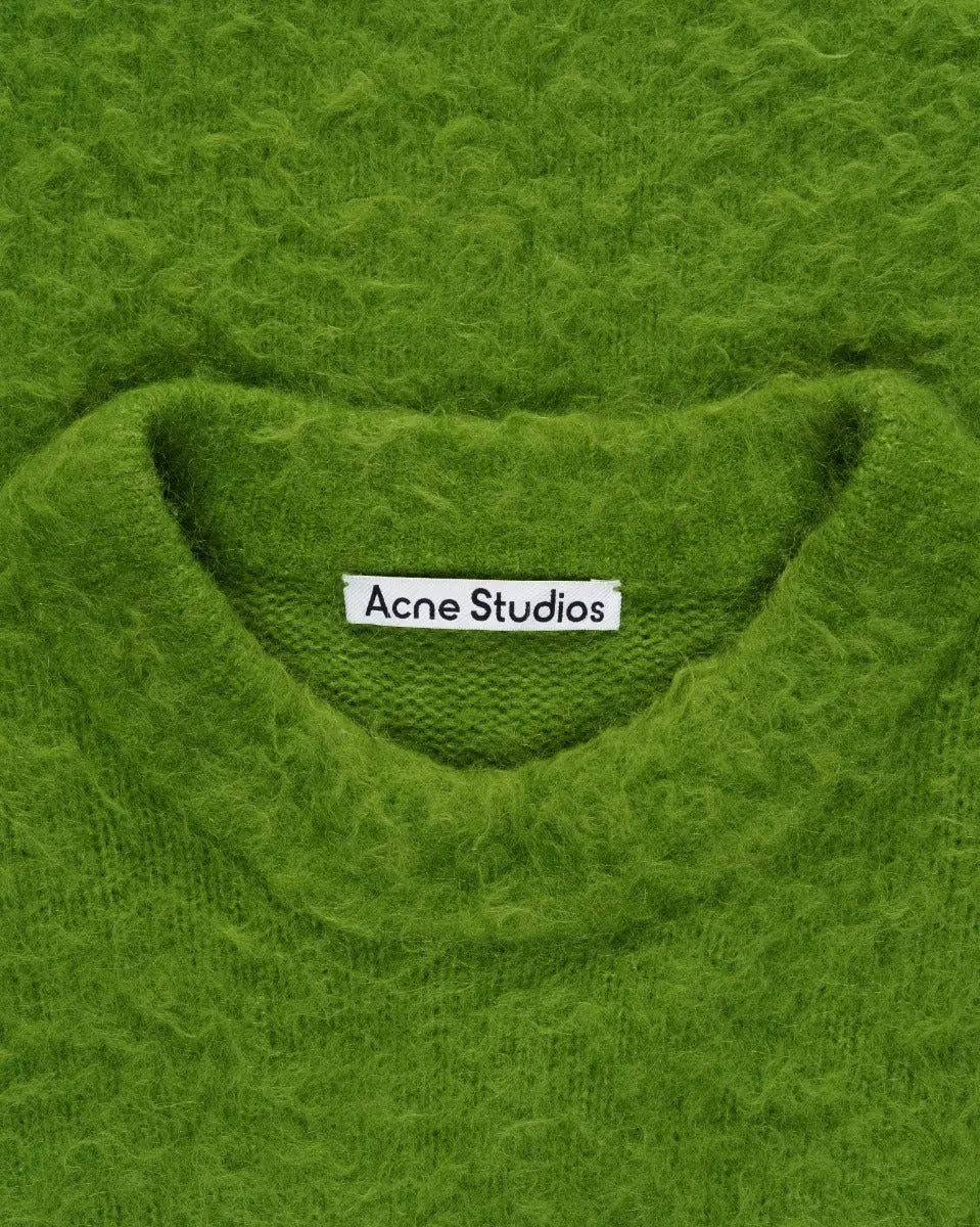 Acne Studios brushed hair crewneck sweater