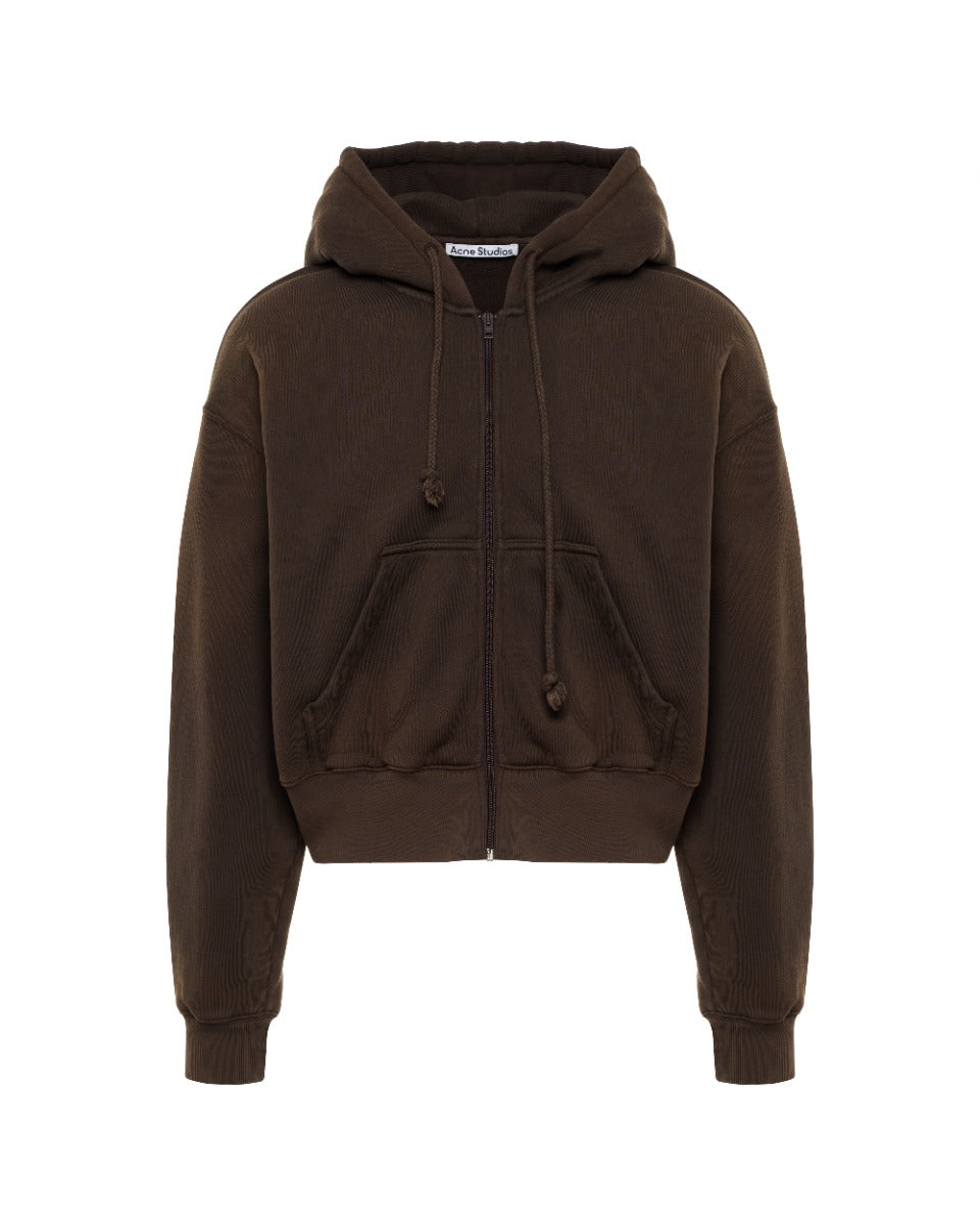 Acne Studios dyed zippered hoodie