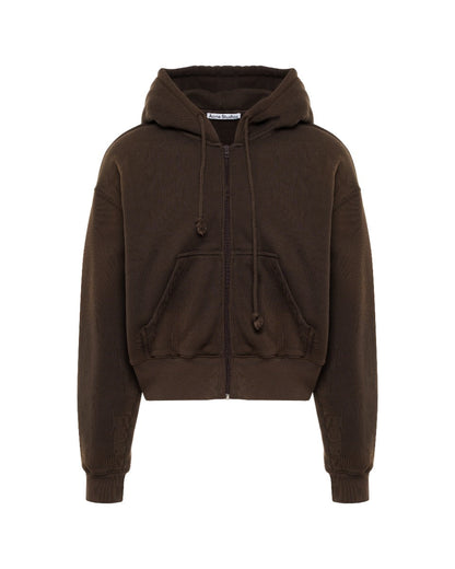 Acne Studios dyed zippered hoodie Acne Studios