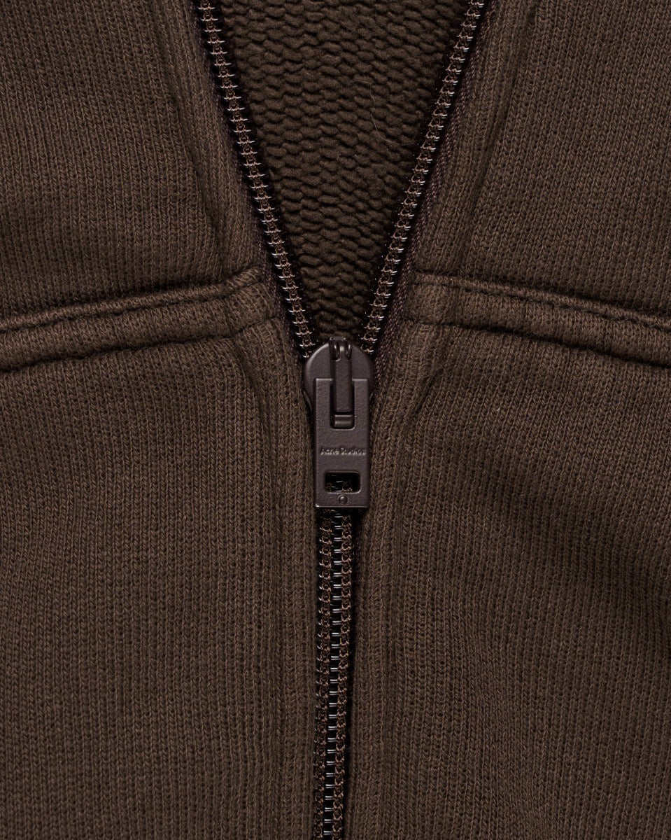 Acne Studios dyed zippered hoodie Acne Studios