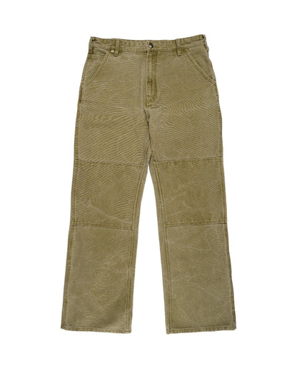 Acne Studios khaki canvas regular-fit trousers Acne Studios