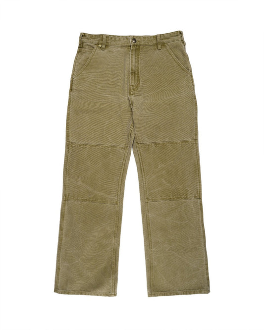 Acne Studios khaki canvas regular-fit trousers Acne Studios