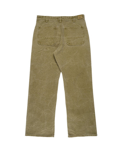 Acne Studios khaki canvas regular-fit trousers Acne Studios