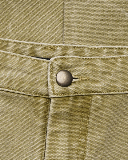 Acne Studios khaki canvas regular-fit trousers Acne Studios