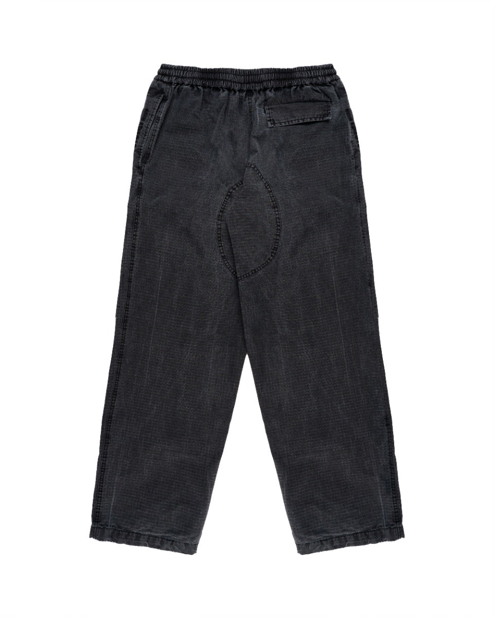 Acne Studios logo embroidered mid-waist cargo pants