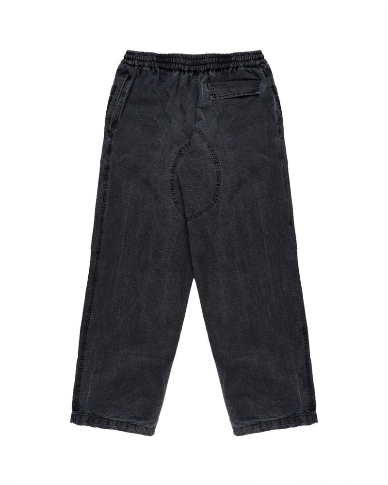 Acne Studios logo embroidered mid-waist cargo pants thumbnail