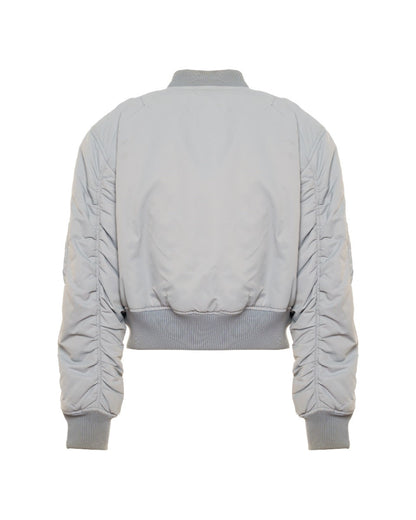 Acne Studios multi-zip Powder Blue bomber jacket Acne Studios