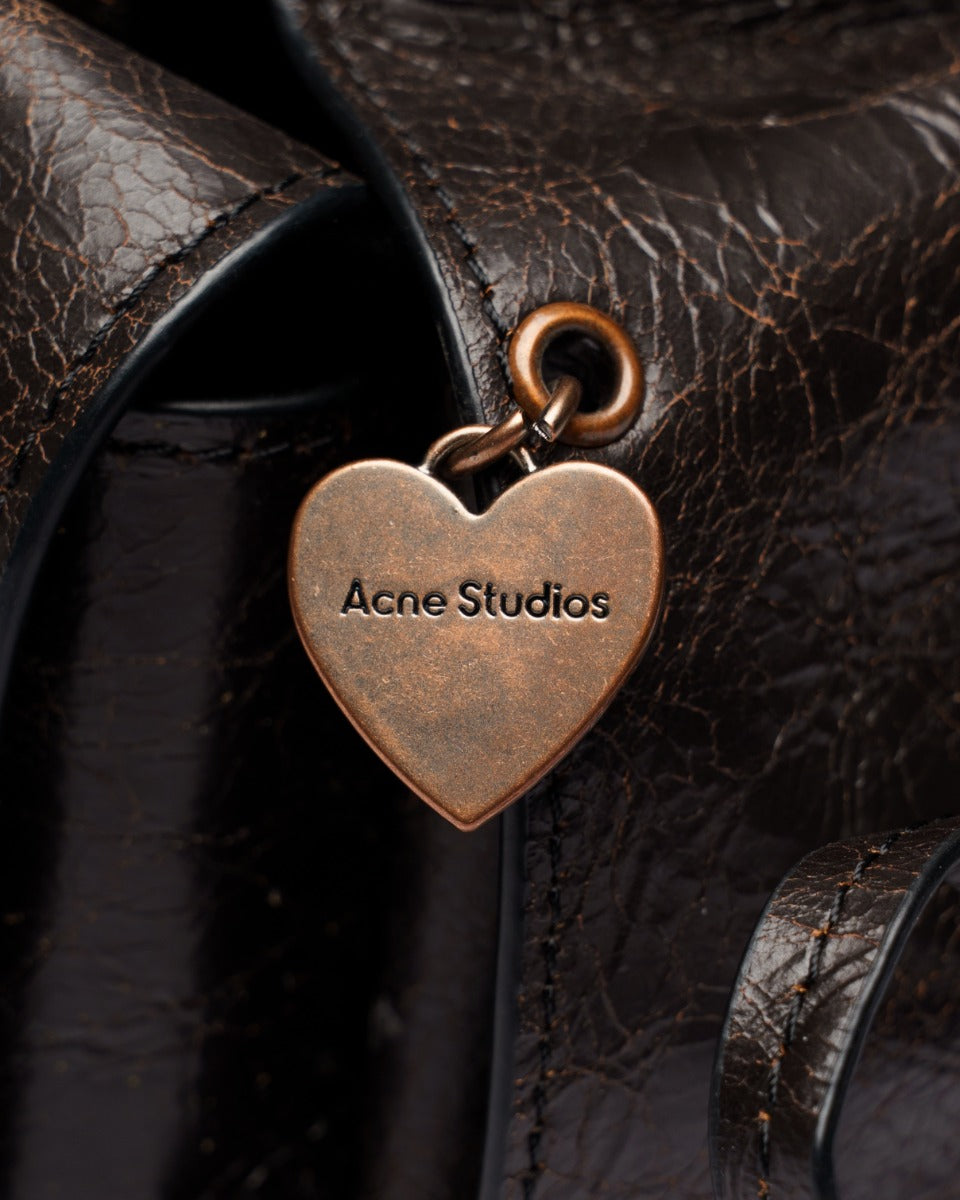 Acne Studios Multipocket crinkled leather bag