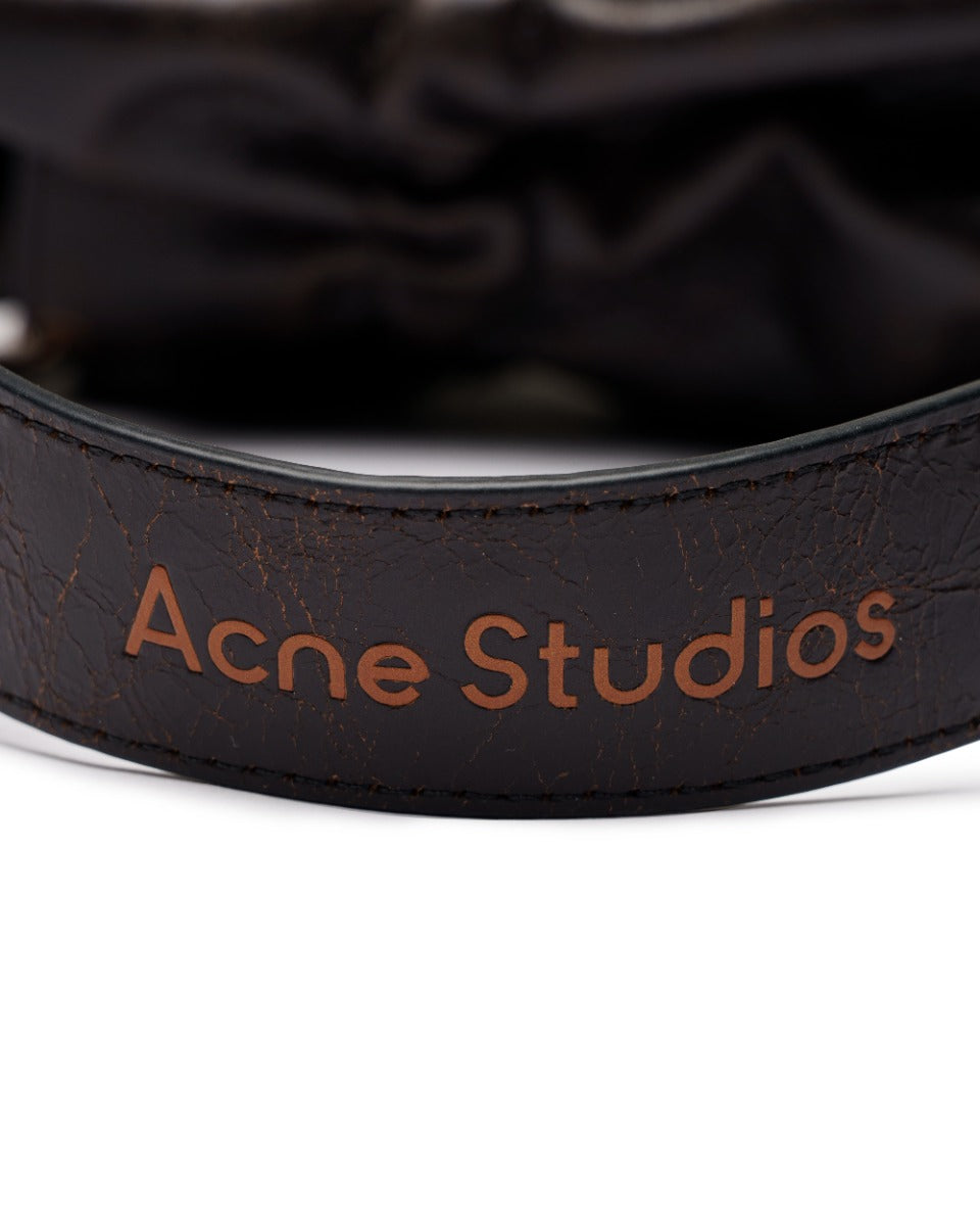 Acne Studios Multipocket crinkled leather bag