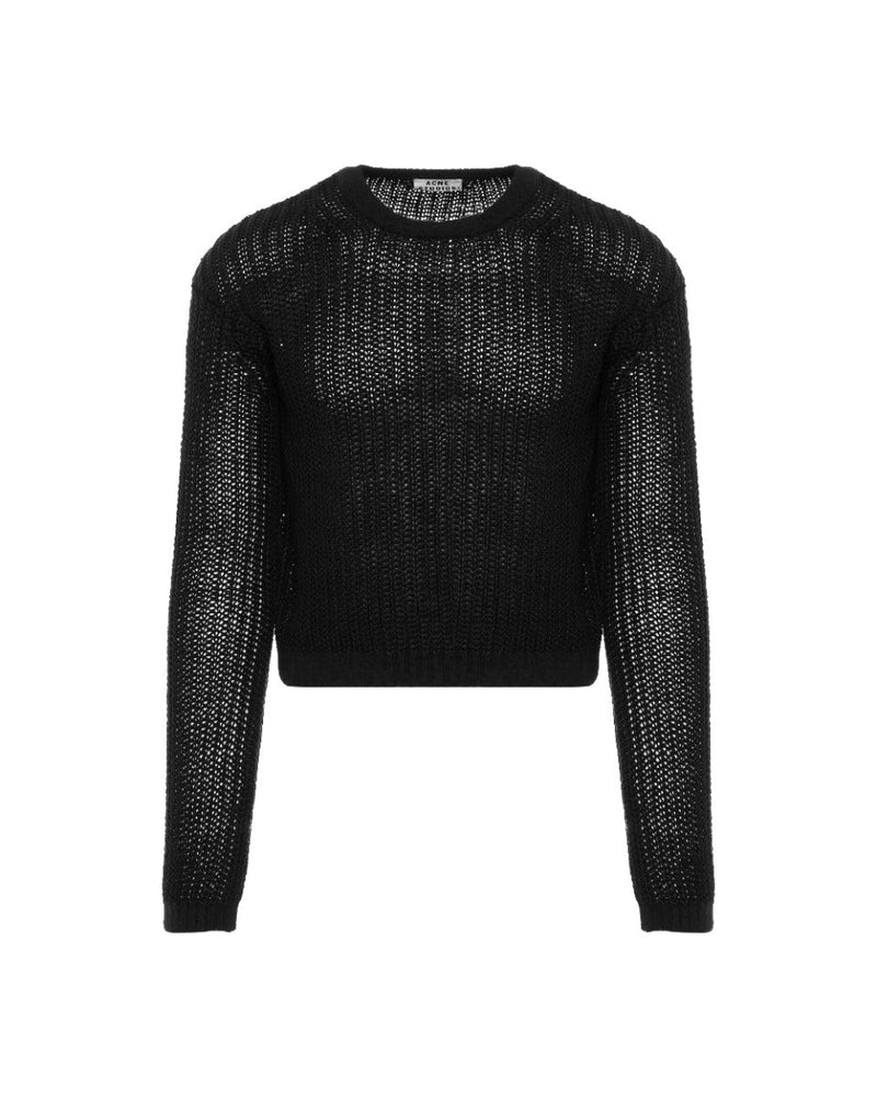 Acne Studios Ninon linen open-knit sweater thumbnail