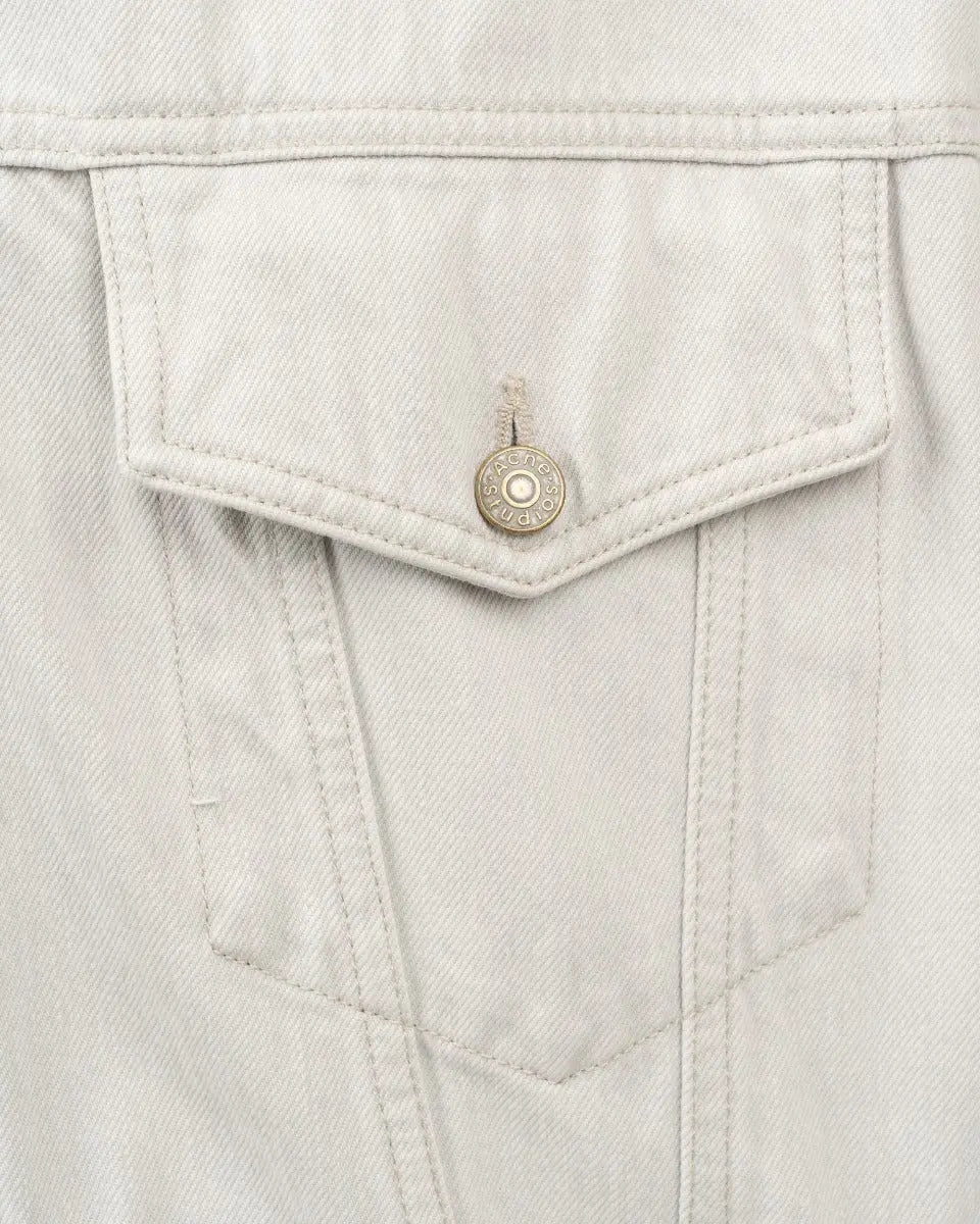 Acne Studios oversized two-tone denim jacket