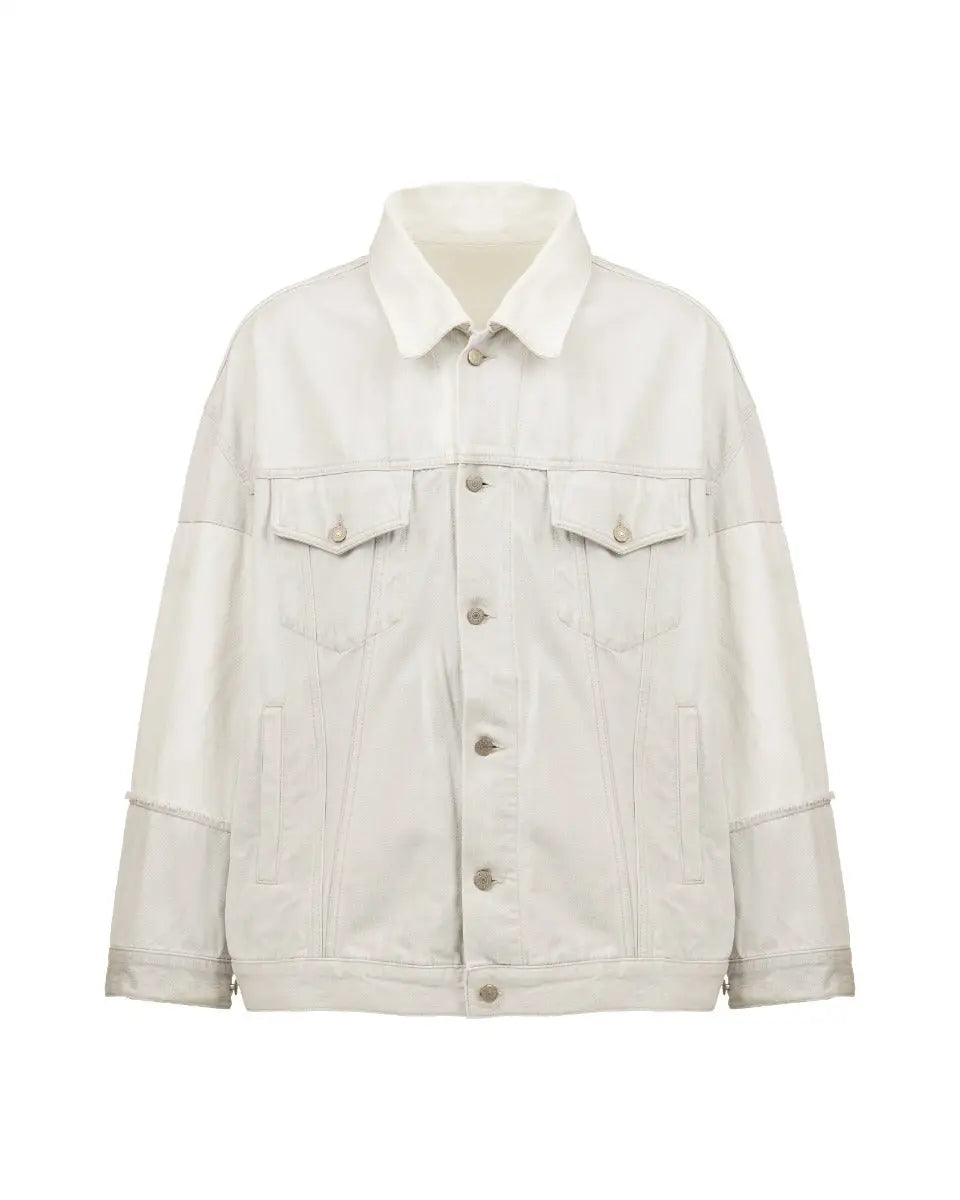 Acne Studios oversized two-tone denim jacket