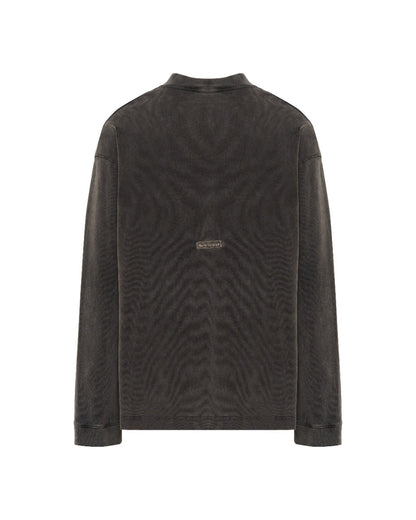 Acne Studios washed grey long sleeve t-shirt Acne Studios