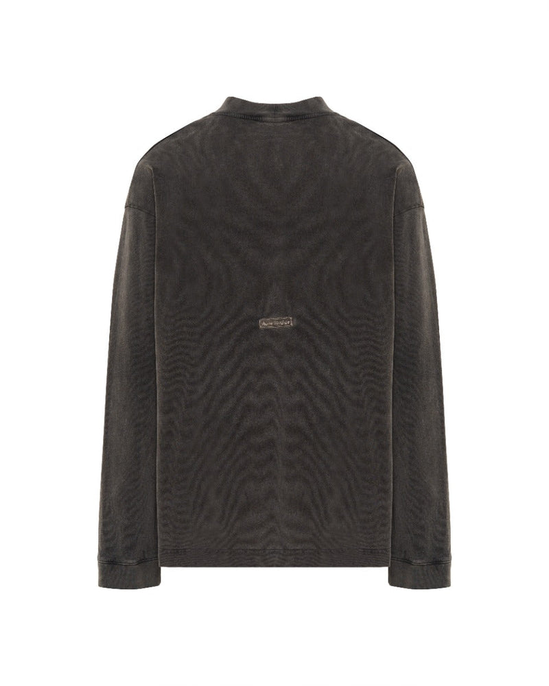 Acne Studios washed grey long sleeve t-shirt thumbnail