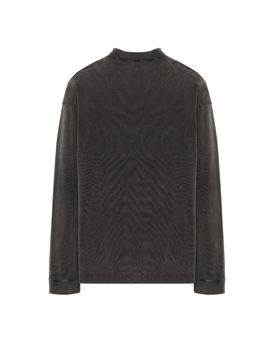 Acne Studios washed grey long sleeve t-shirt