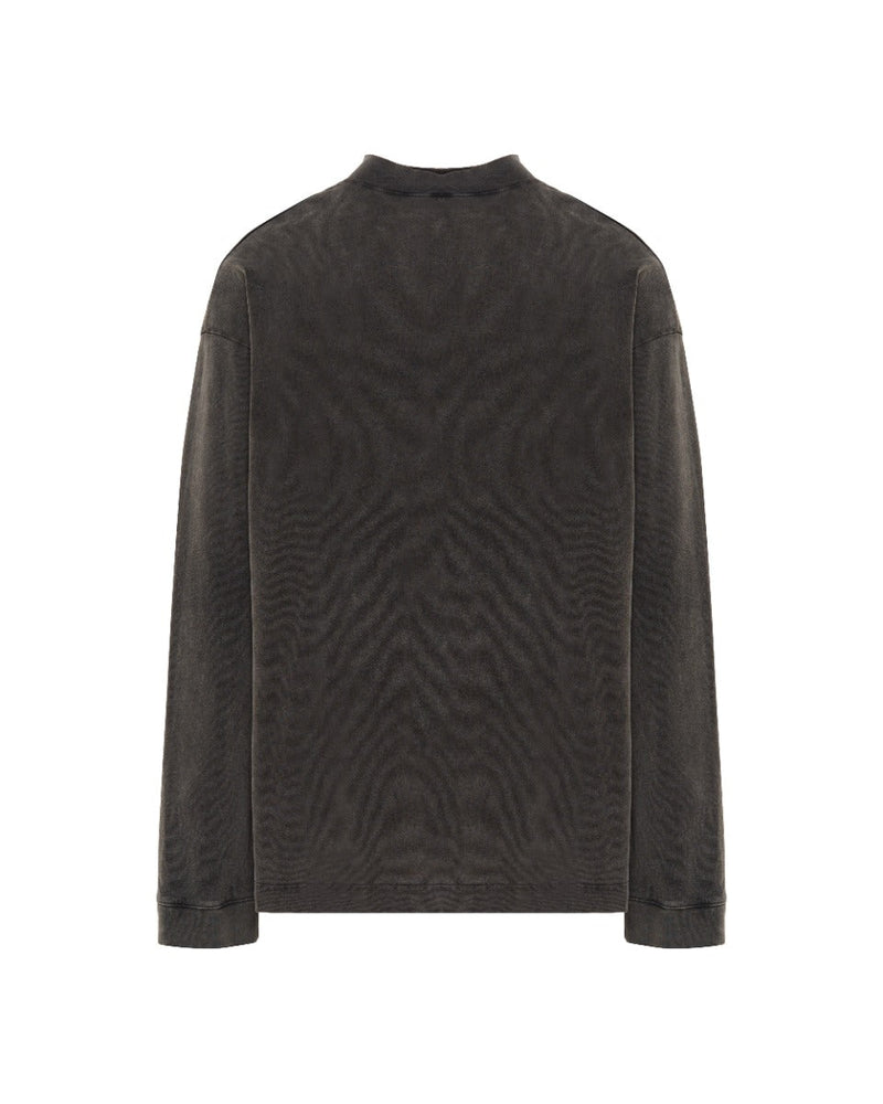 Acne Studios washed grey long sleeve t-shirt thumbnail