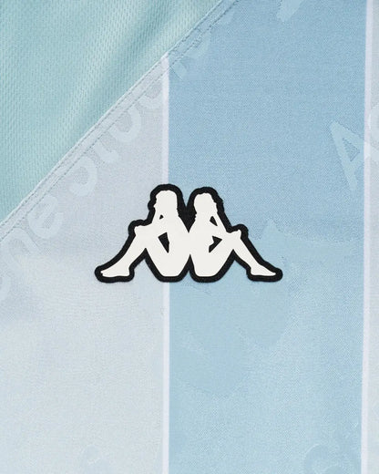 Acne Studios x Kappa football jersey blue long sleeve t-shirt Acne Studios