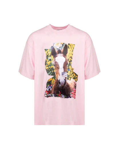 Acne Studios x Martin Laborde Pink Horse t-shirt Acne Studios