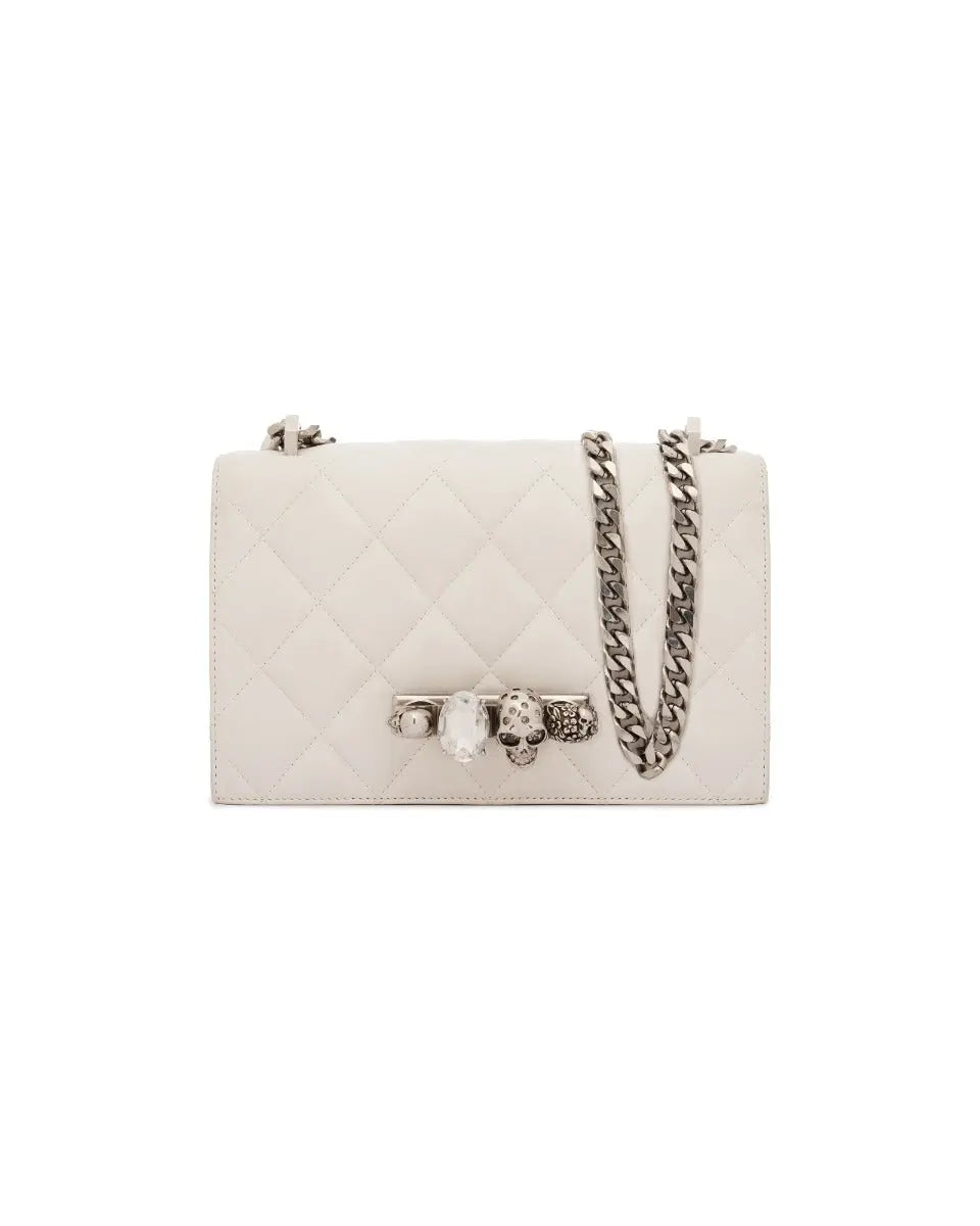 Alexander McQueen jewelled quilted leather bag Alexander McQueen