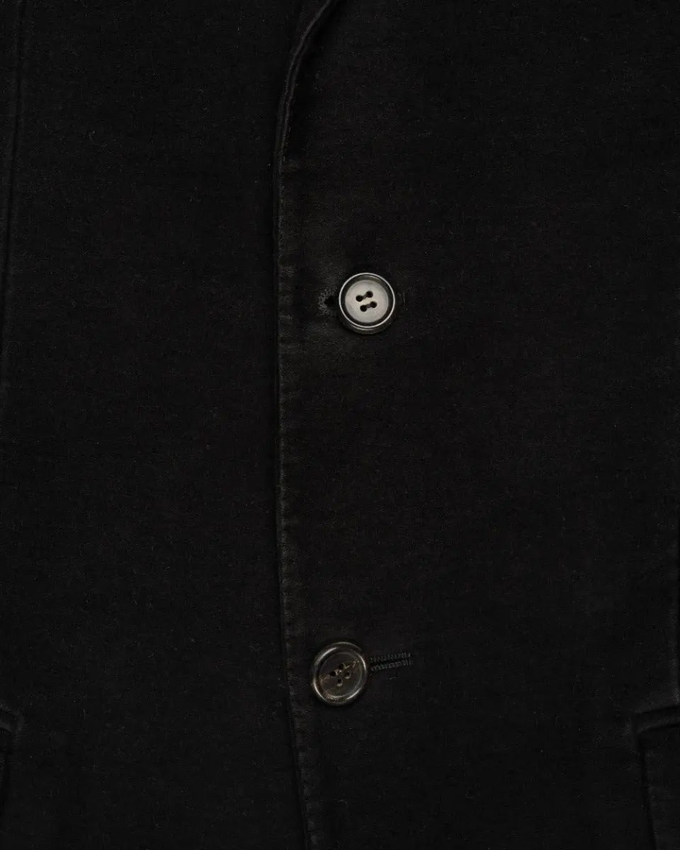 Alexander McQueen moleskin single-breasted blazer jacket Alexander McQueen