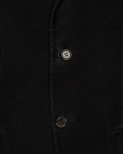 Alexander McQueen moleskin single-breasted blazer jacket Alexander McQueen